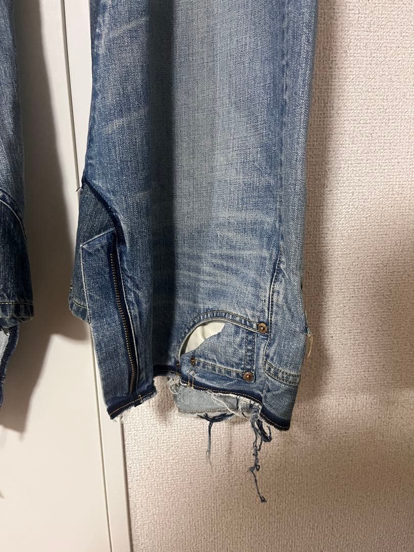 JUNYAWATANABE 26ss ドッキングデニムパンツ LEVI’Sコラボ