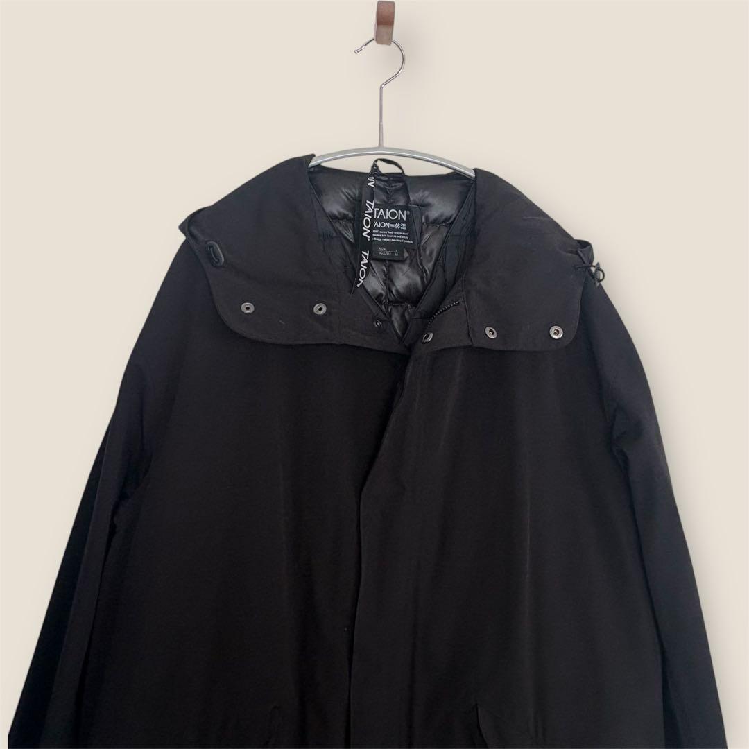 美品TAION×collex モッズコート ダウンライナー付 ブラック 3WAY