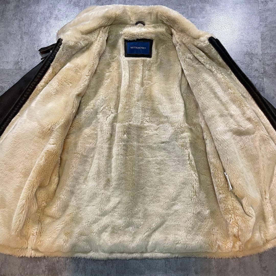 MITSUKOSHI オンワード樫山 B-3 裏ボア フライトジャケット