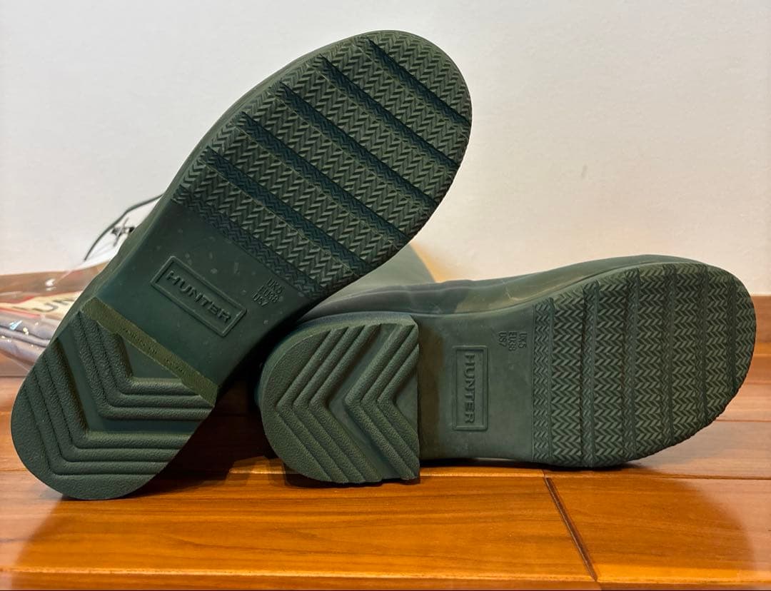 HUNTER レインロングブーツ　US7/UK5 / EU38/23.5〜24㎝