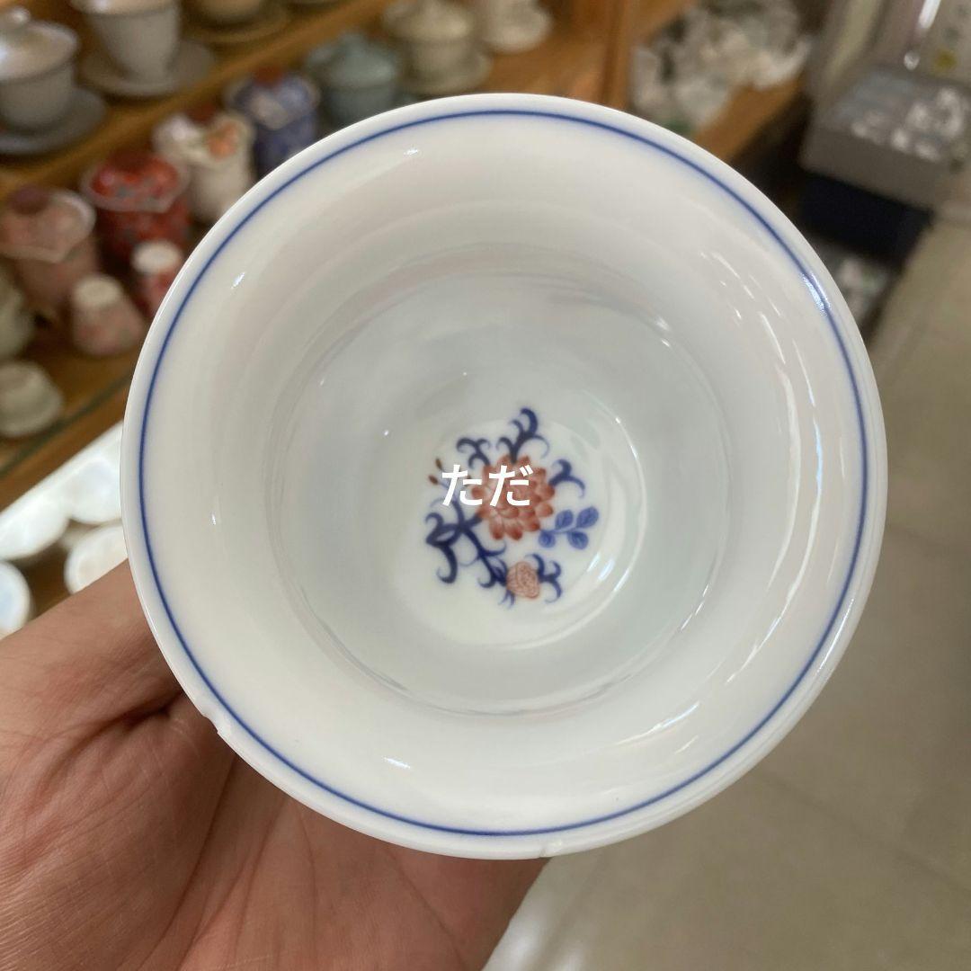 中国茶器 炫彩纏枝蓮三才蓋碗 湯飲み 煎茶器 茶道具 新商品未使用