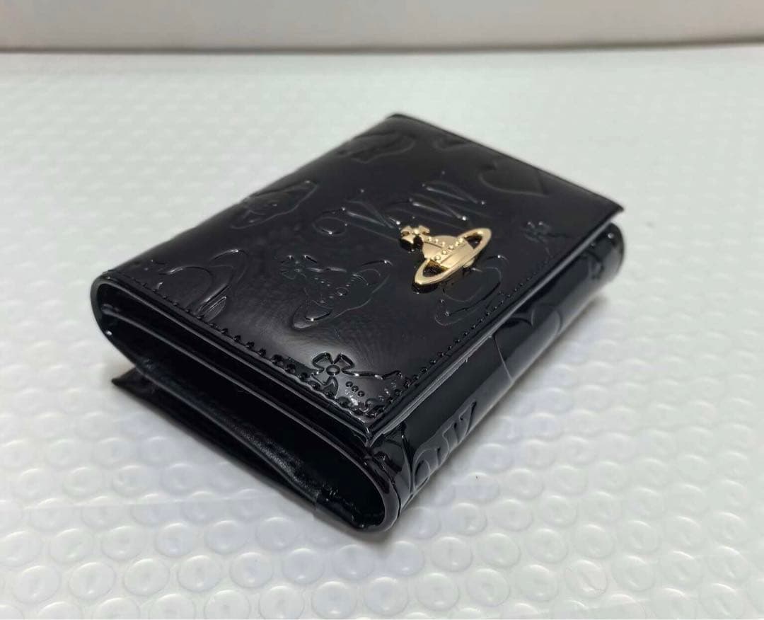 ブラック ヴィヴィアン 三つ折り財布·336953