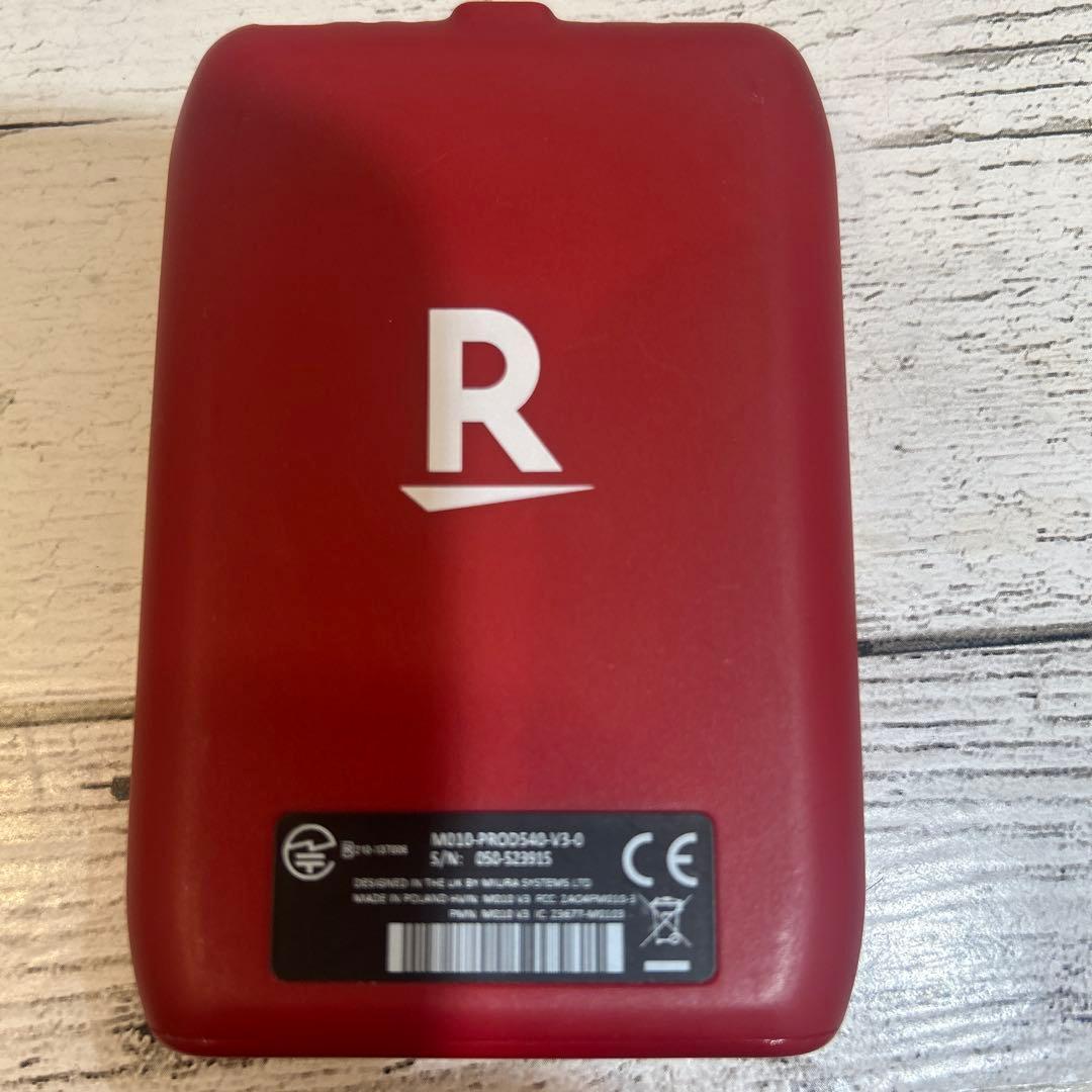 Rakuten 決済端末 M10-RM020245-V9-G 赤