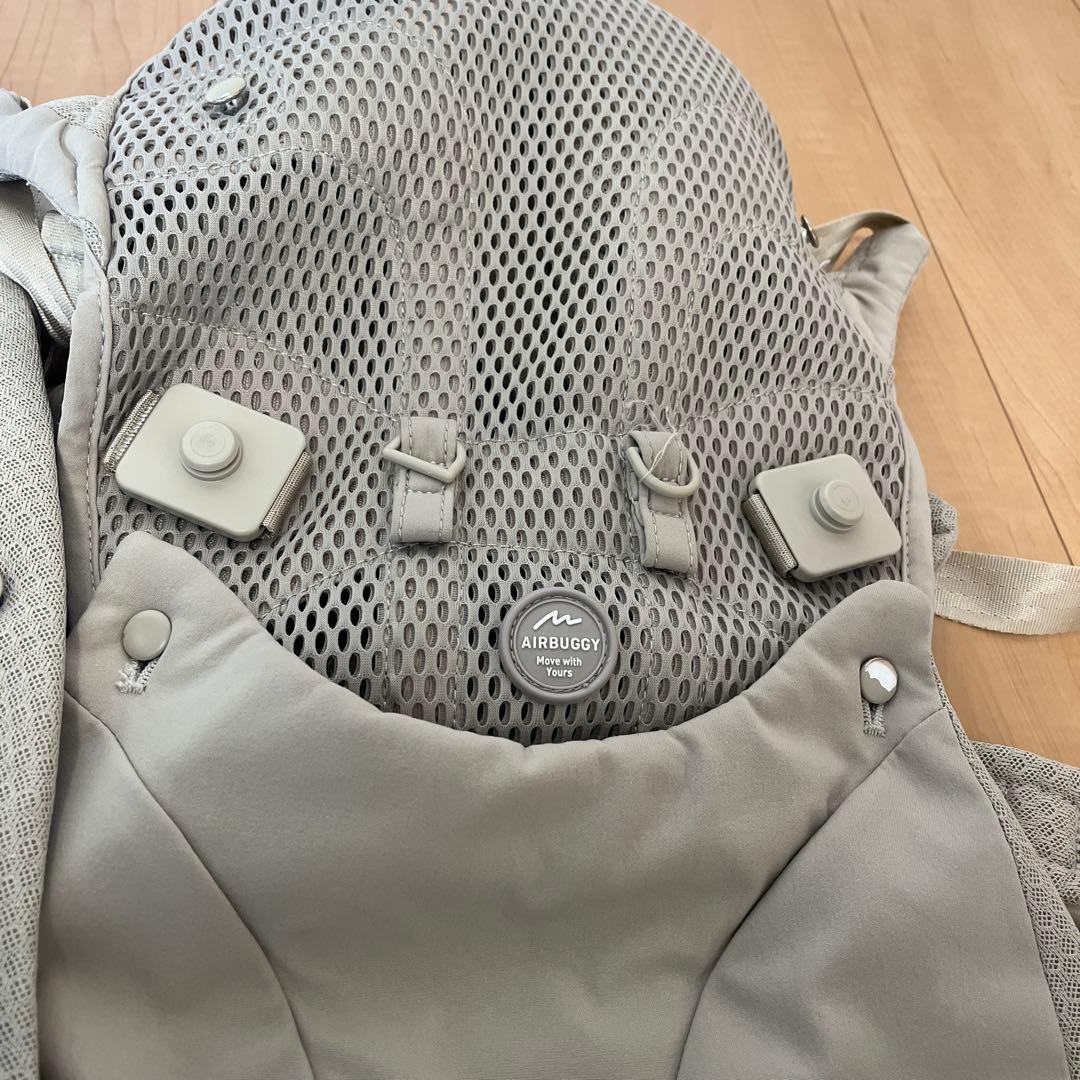 値下げ！エアバギー　ベビーキャリア　メッシュ　マグネット　抱っこ紐　美品⭐︎