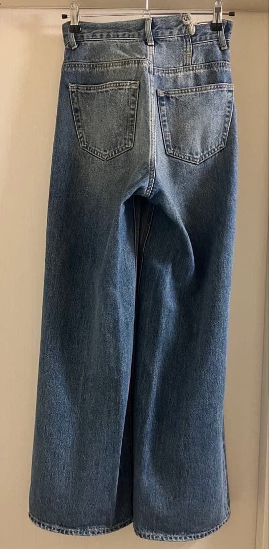 MOUSSY CROSS WAIST WIDE STRAIGHT サイズ0