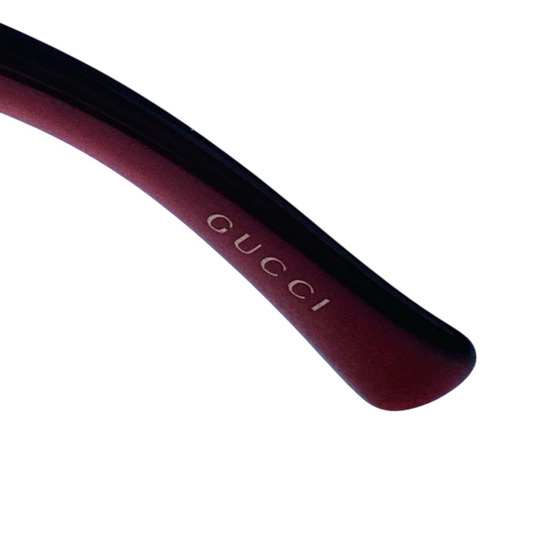 美品＊GUCCI GG1567/F/S RENPA サングラス ボルドーレッド