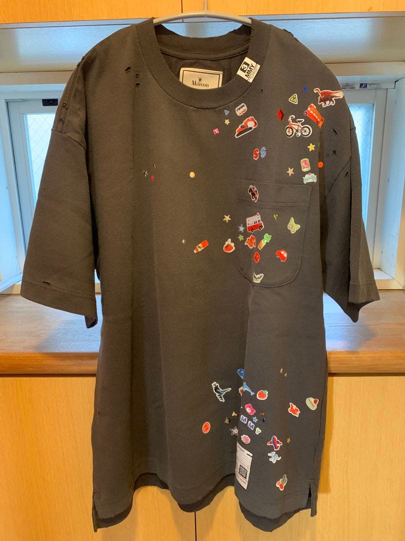 【Size44】Kids Sticker Printed Tシャツ
