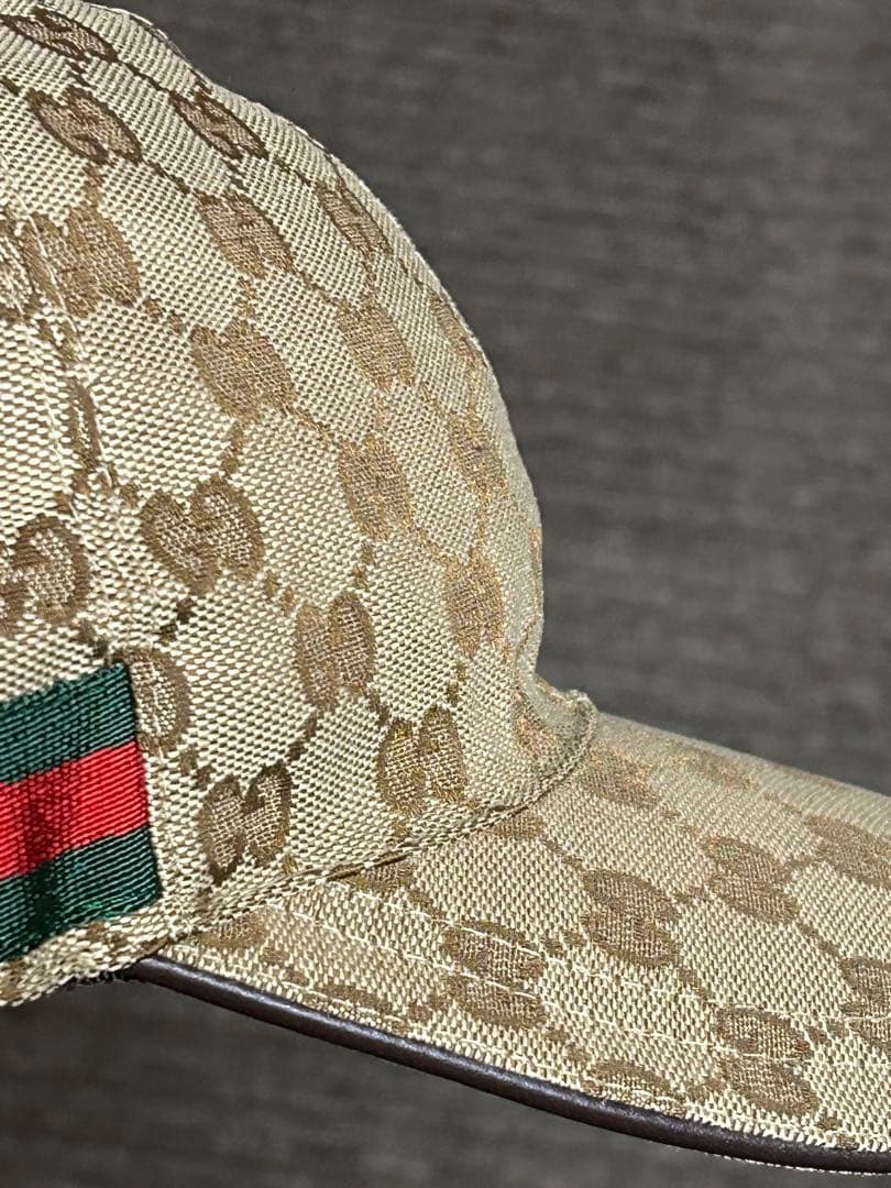GUCCI GGパターン ベースボールキャップ 60cm XL