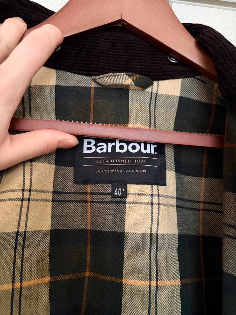 【美品】BARBOUR (バブアー) BEDALE（ビデイル） 40サイズ