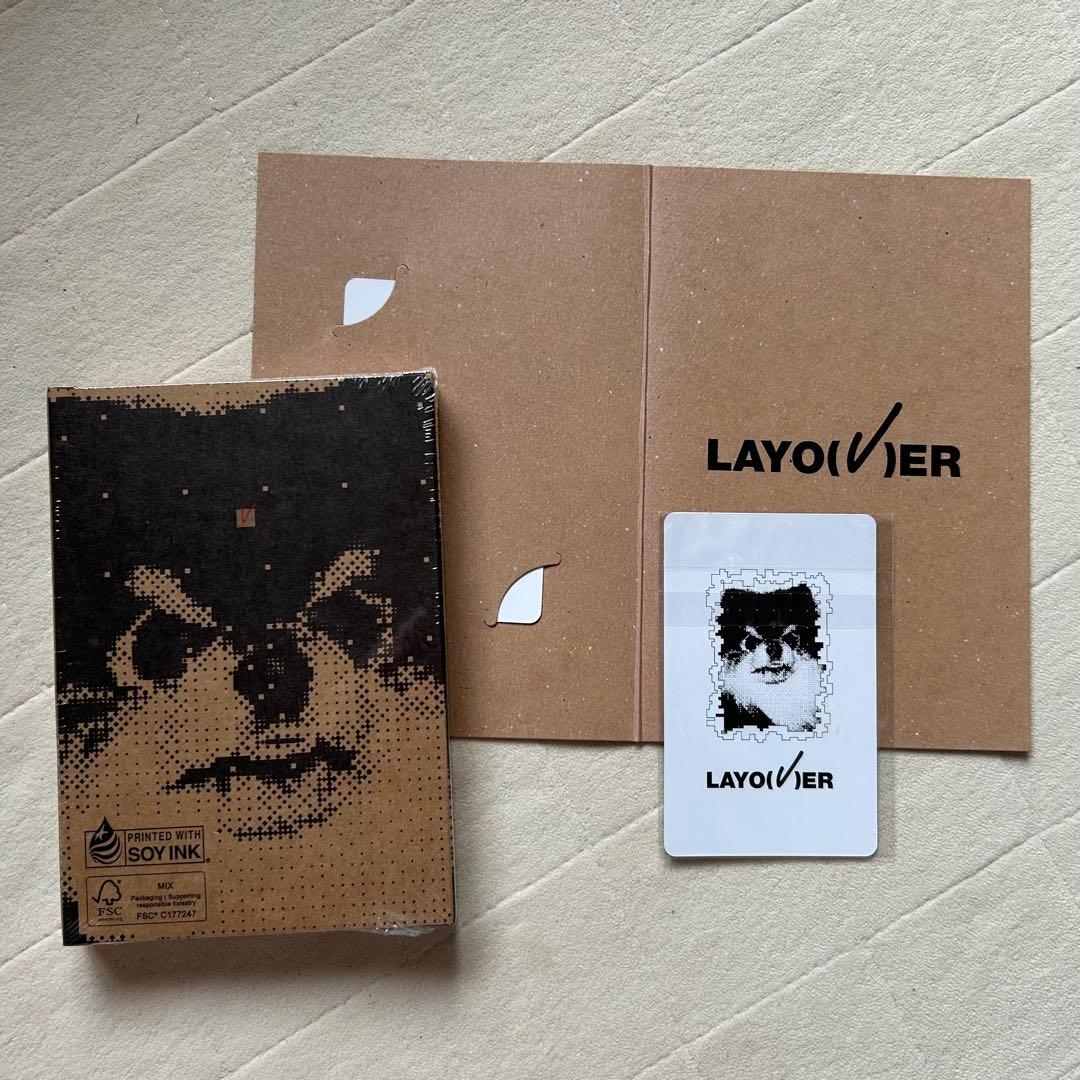 BTS V Album Layover3形態+1枚＋JPFC特典トレカ2枚付き