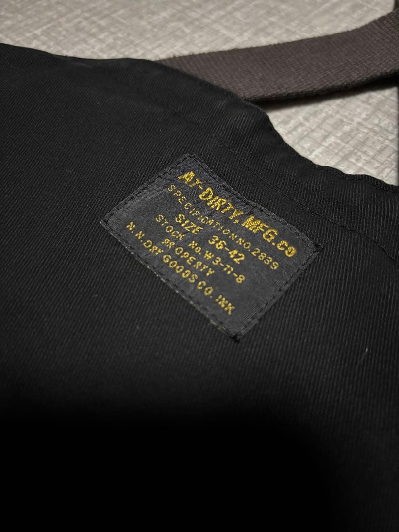 AT-DIRTY ベスト \"GAME VEST\" BLACK