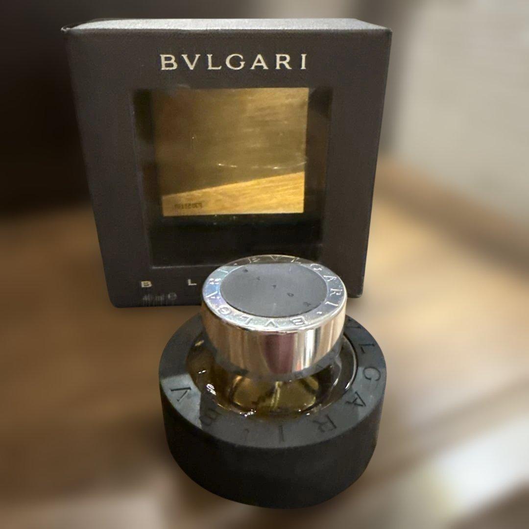 BVLGARI BLACK ブルガリ ブラック残量ほぼ満量 箱付き香水 40ml