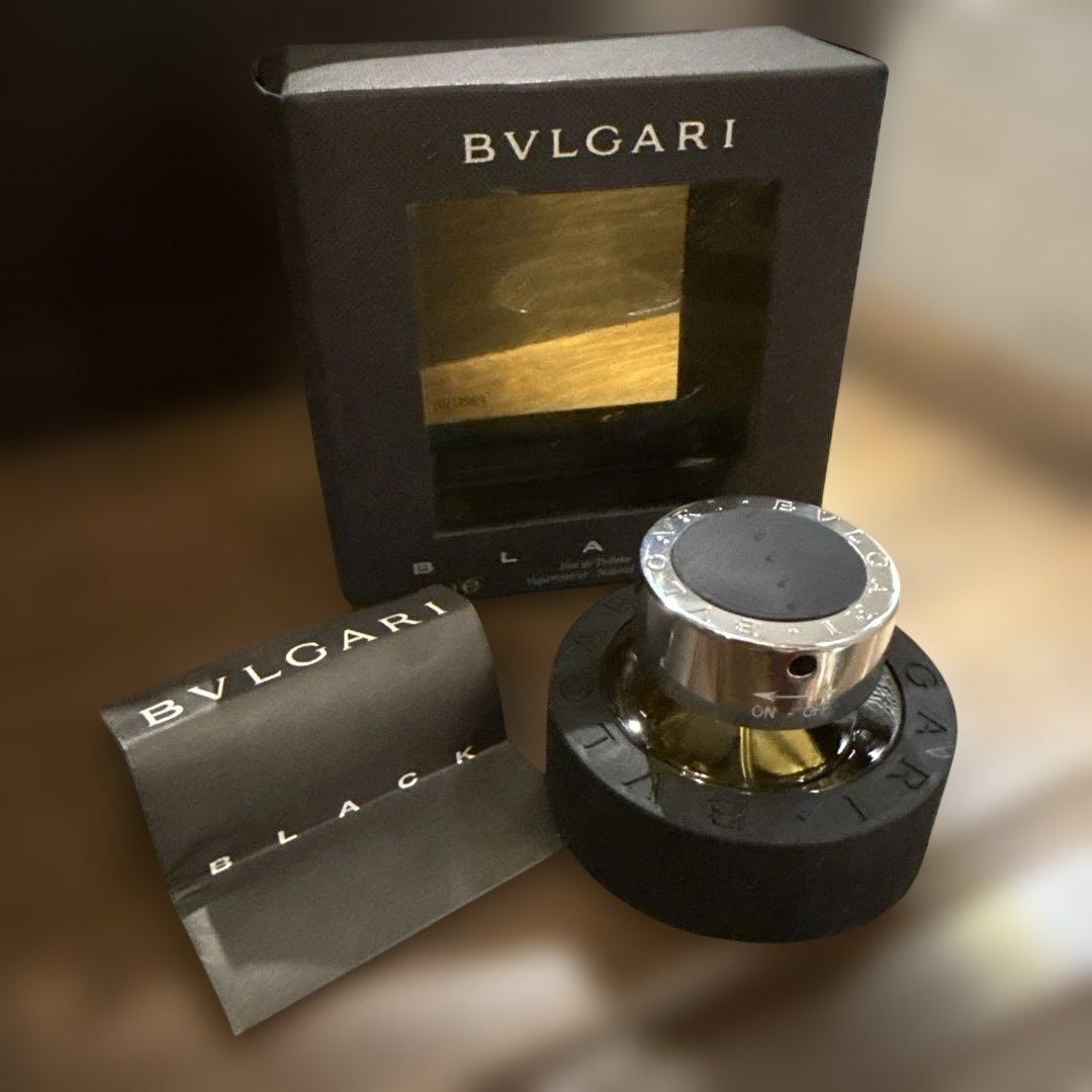 BVLGARI BLACK ブルガリ ブラック残量ほぼ満量 箱付き香水 40ml