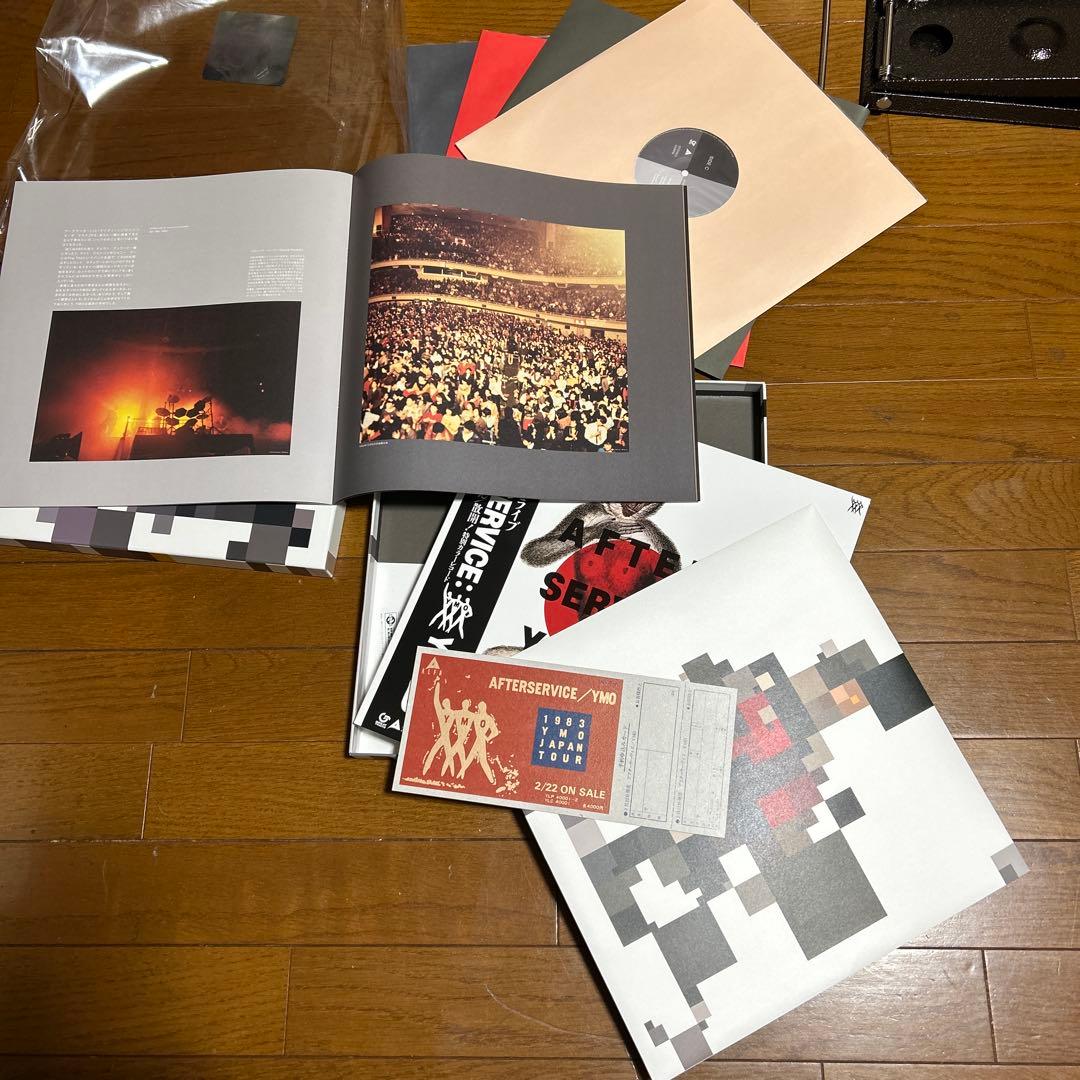 YMO ピクセルアート レコード Box 10組セット コンプリート