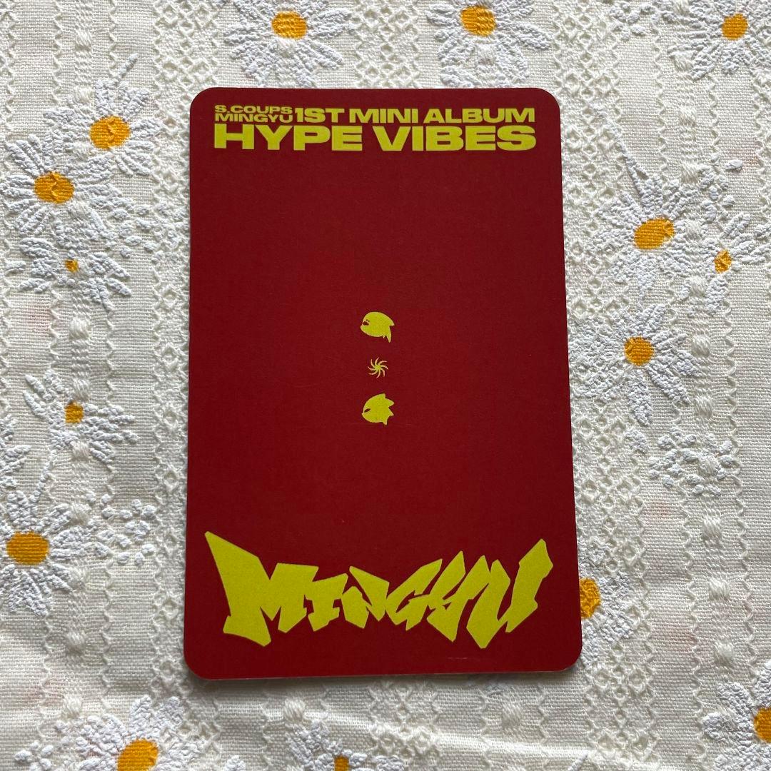 SEVENTEEN トレカ C×M HYPE ミンギュ VIBES