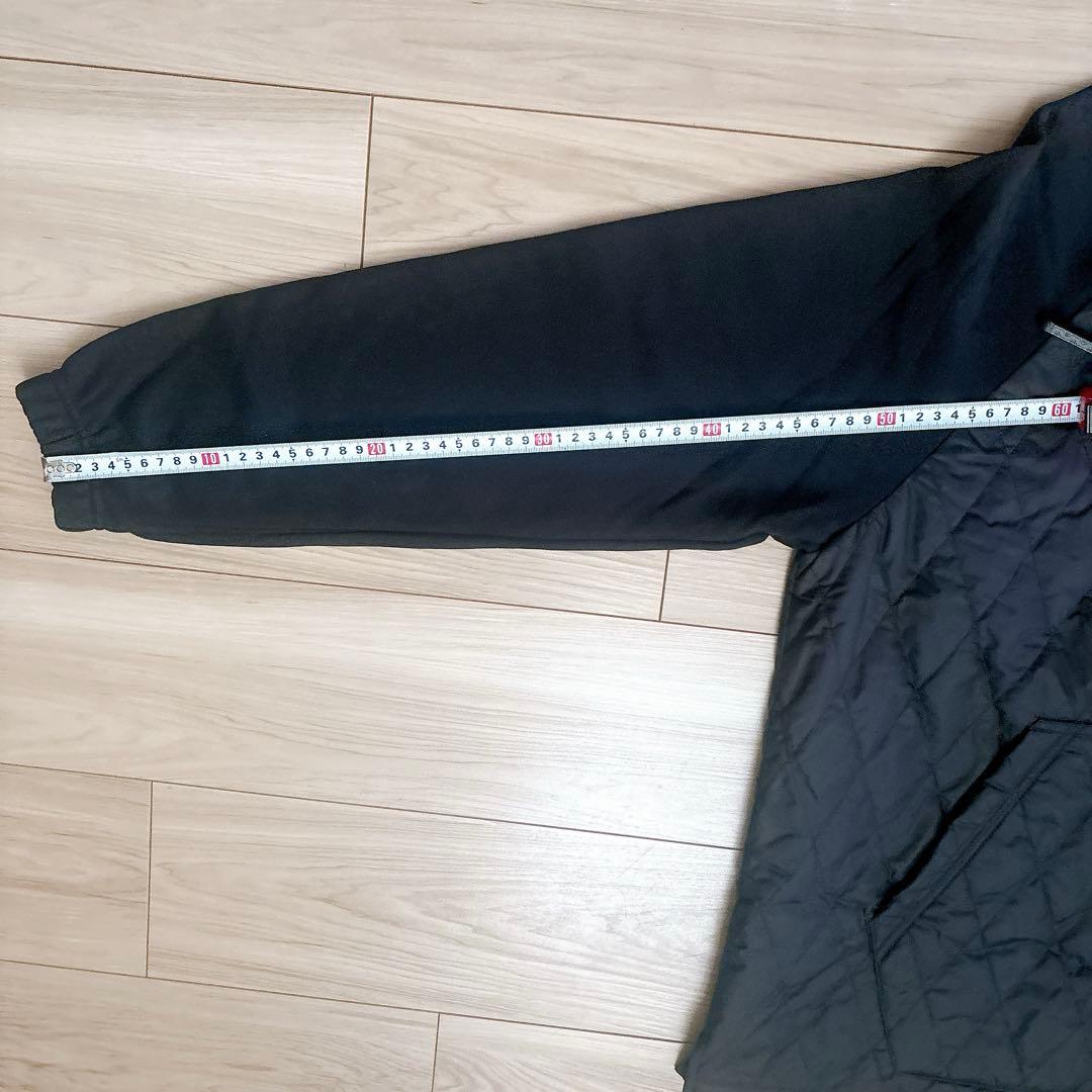 最終値下げ！【美品】アディダス キルティング セットアップ ハーフジップ 黒