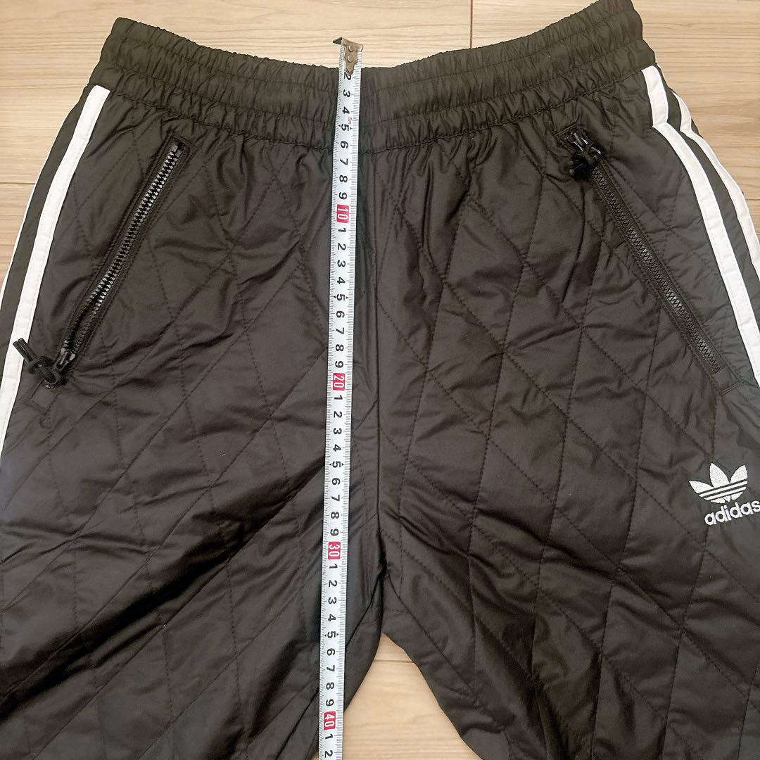 最終値下げ！【美品】アディダス キルティング セットアップ ハーフジップ 黒