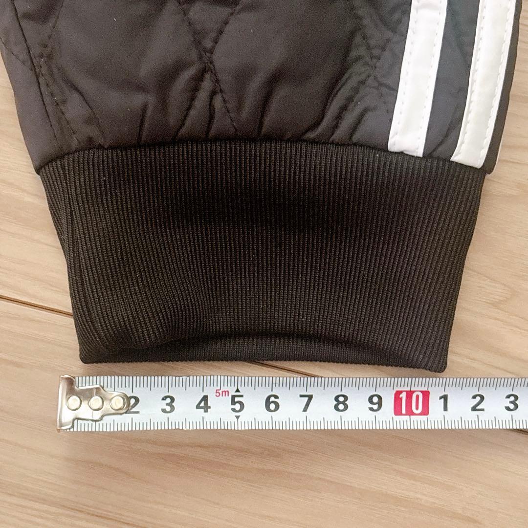 最終値下げ！【美品】アディダス キルティング セットアップ ハーフジップ 黒