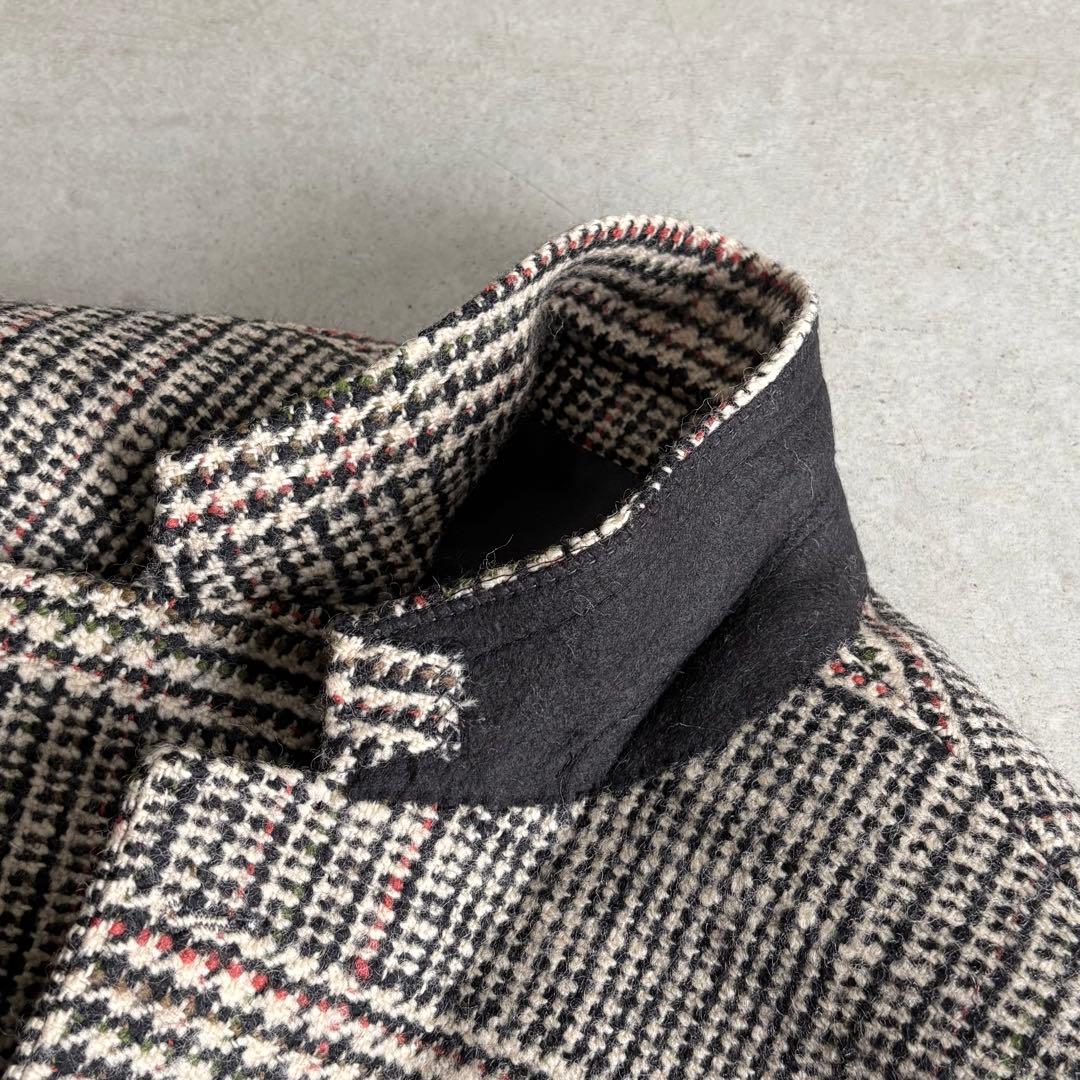 極美品 CELINE TOMBOY ツイードテーラードジャケット 34 ロング