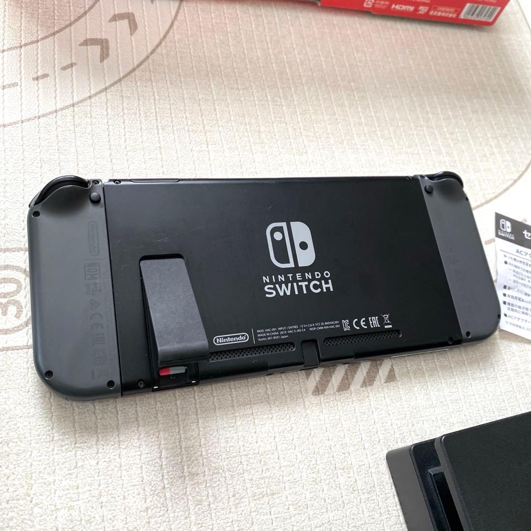 Nintendo switch 本体 セット グレー