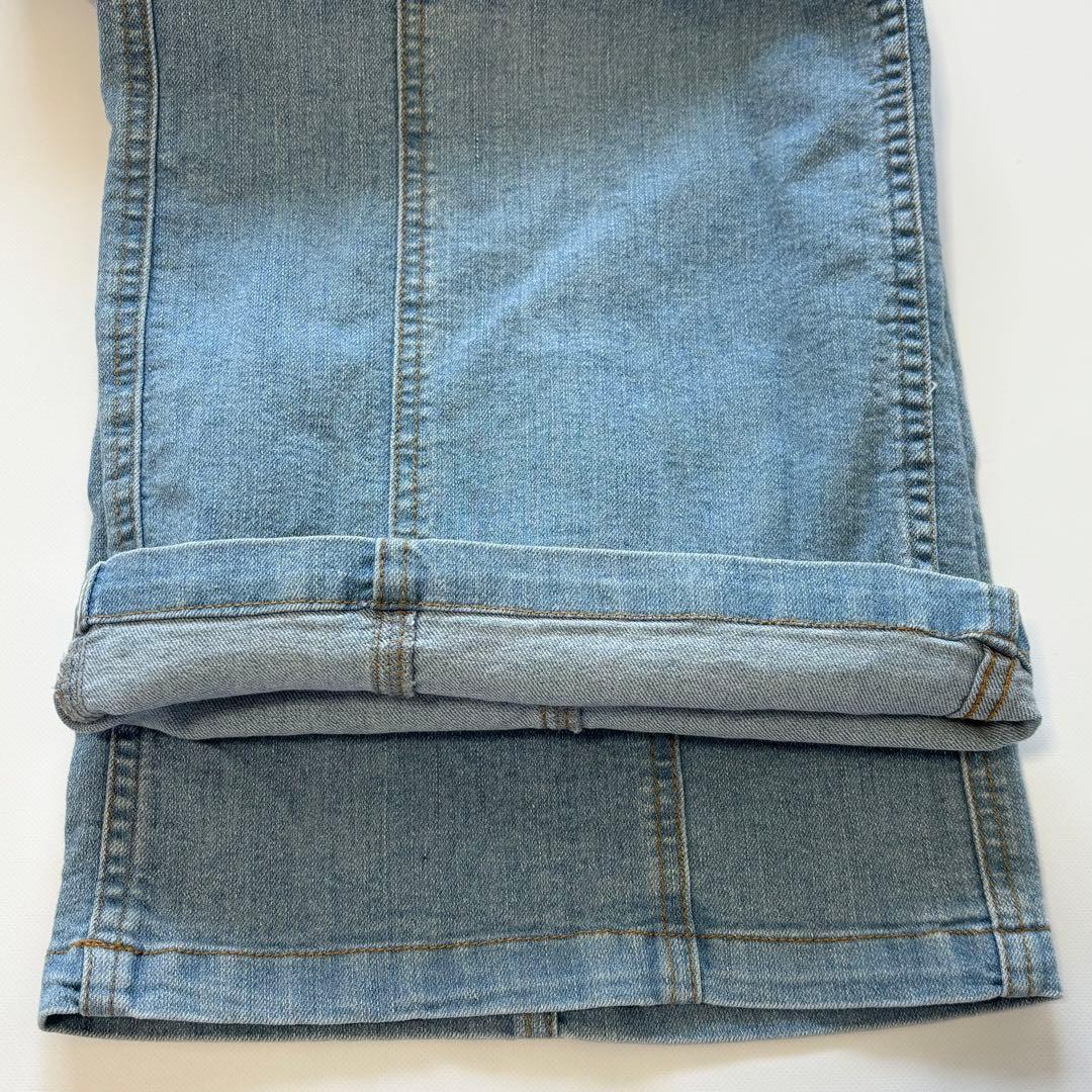 ラ*ん様 新品 AVIREX アヴィレックス ワイドデニムパンツ Mサイズ ジー