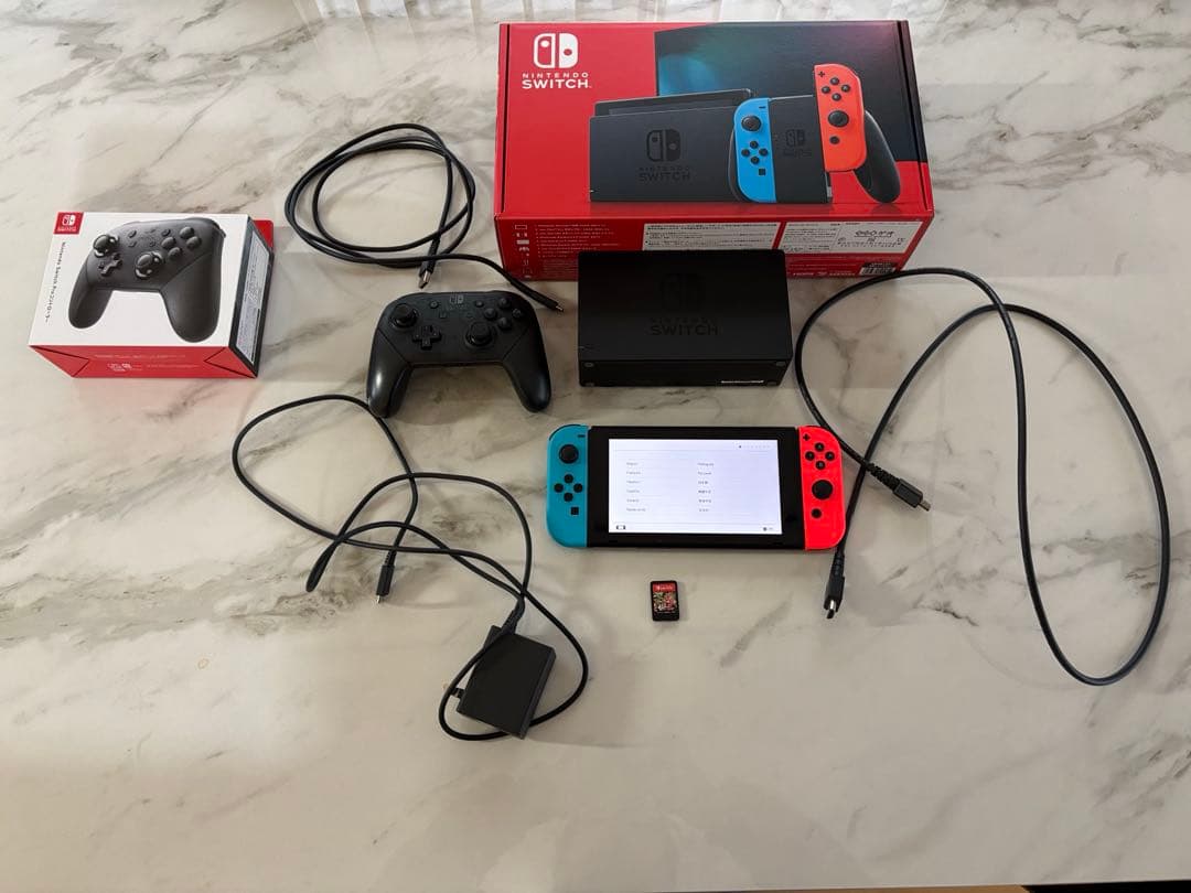 任天堂スイッチ本体　プロコン　スプラトゥーン2