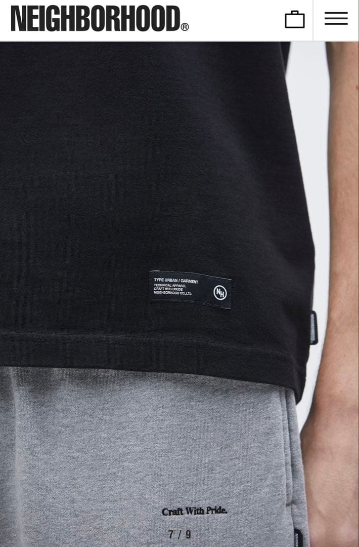 NEIGHBORHOOD CLASSIC TANK TOP BLACK Lサイズ