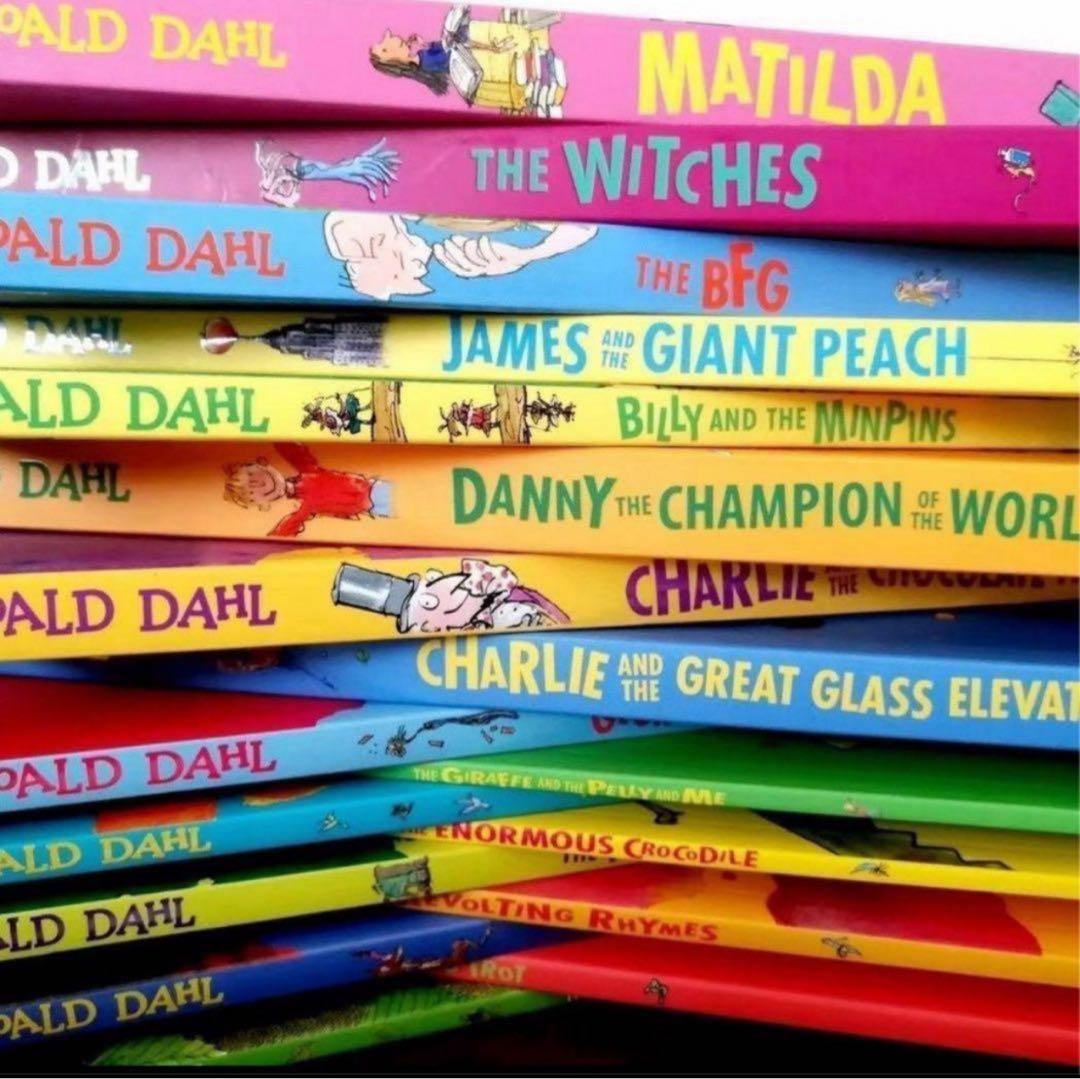 Roald Dahl カラー版20冊 英語音声絵本
