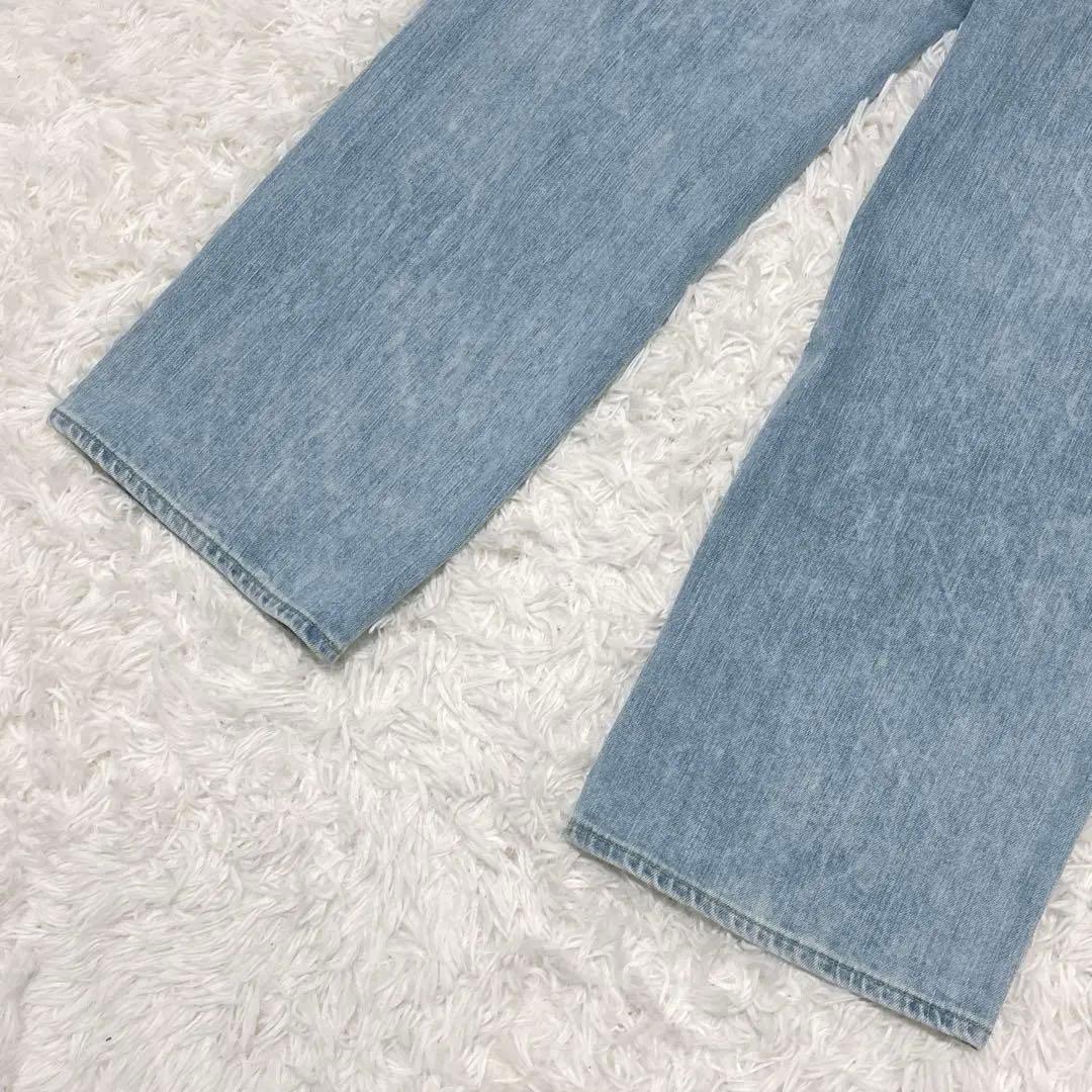 YANUK ヤヌーク JOAN ルーズストレートデニム　25