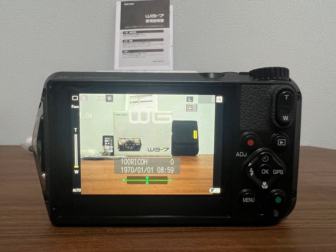 デジタルカメラ　RICOH. WG-7 未使用品