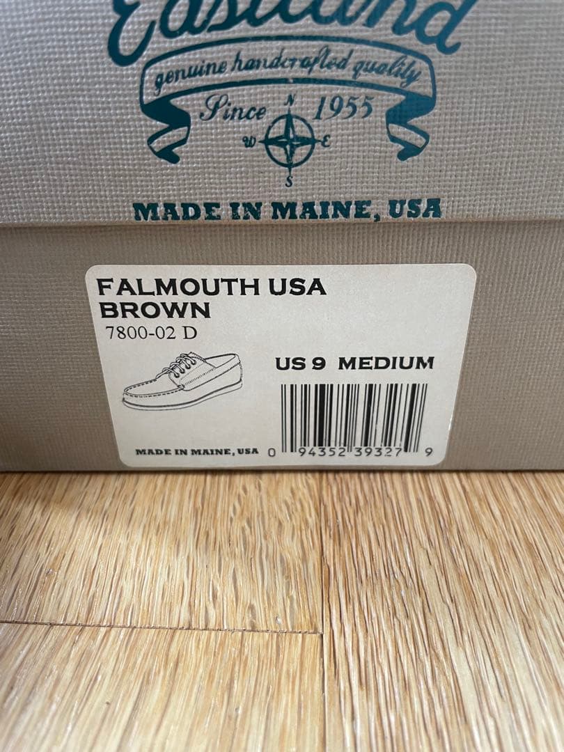 イーストランド　モカシンシューズ　FALMOUTH USA BROWN