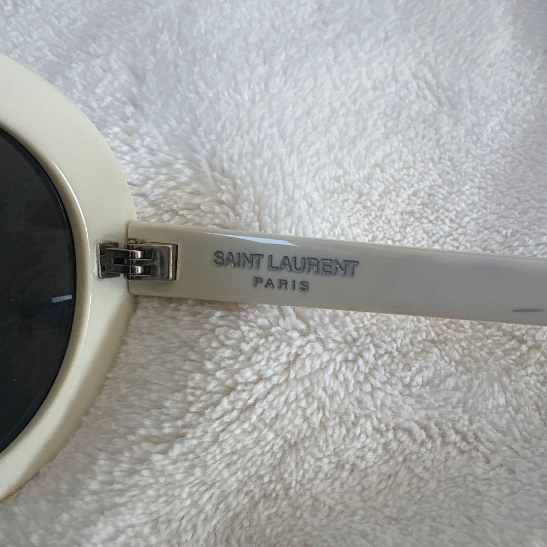 SAINT LAURENT SURF サンローラン ホワイト サングラス