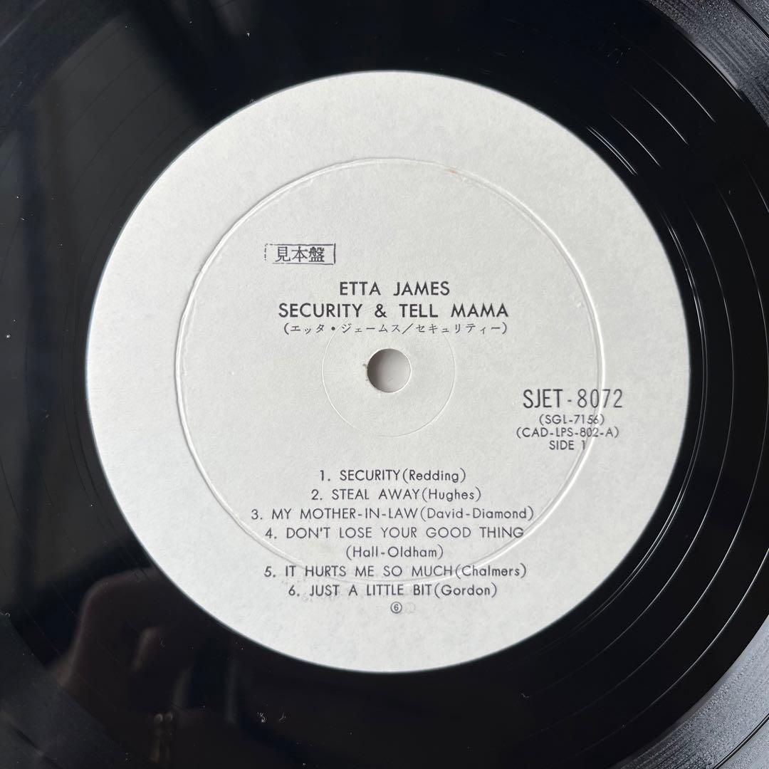 ◆国内オリジナル盤60sソウル【Etta James・Tell Mama