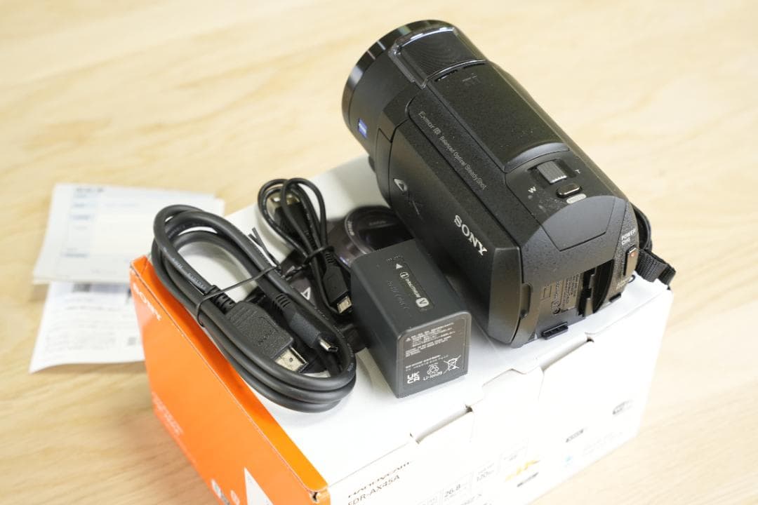 Sony FDR-AX45A ビデオカメラ本体 Zeissレンズ