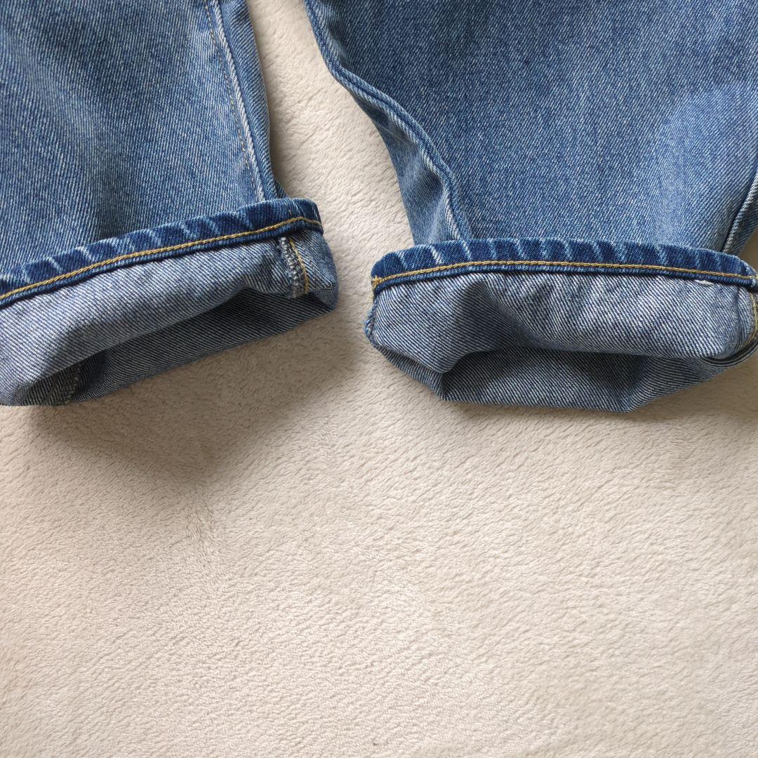 スピックアンドスパン 51/2 ハイウエスト カーブデニムパンツ27
