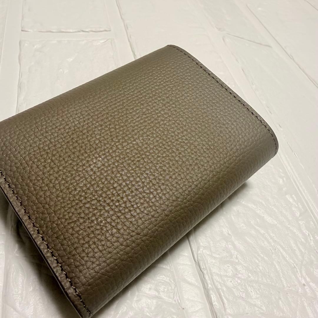 LOEWE ロエベ　アナグラム トライフォールド ウォレット　トープ