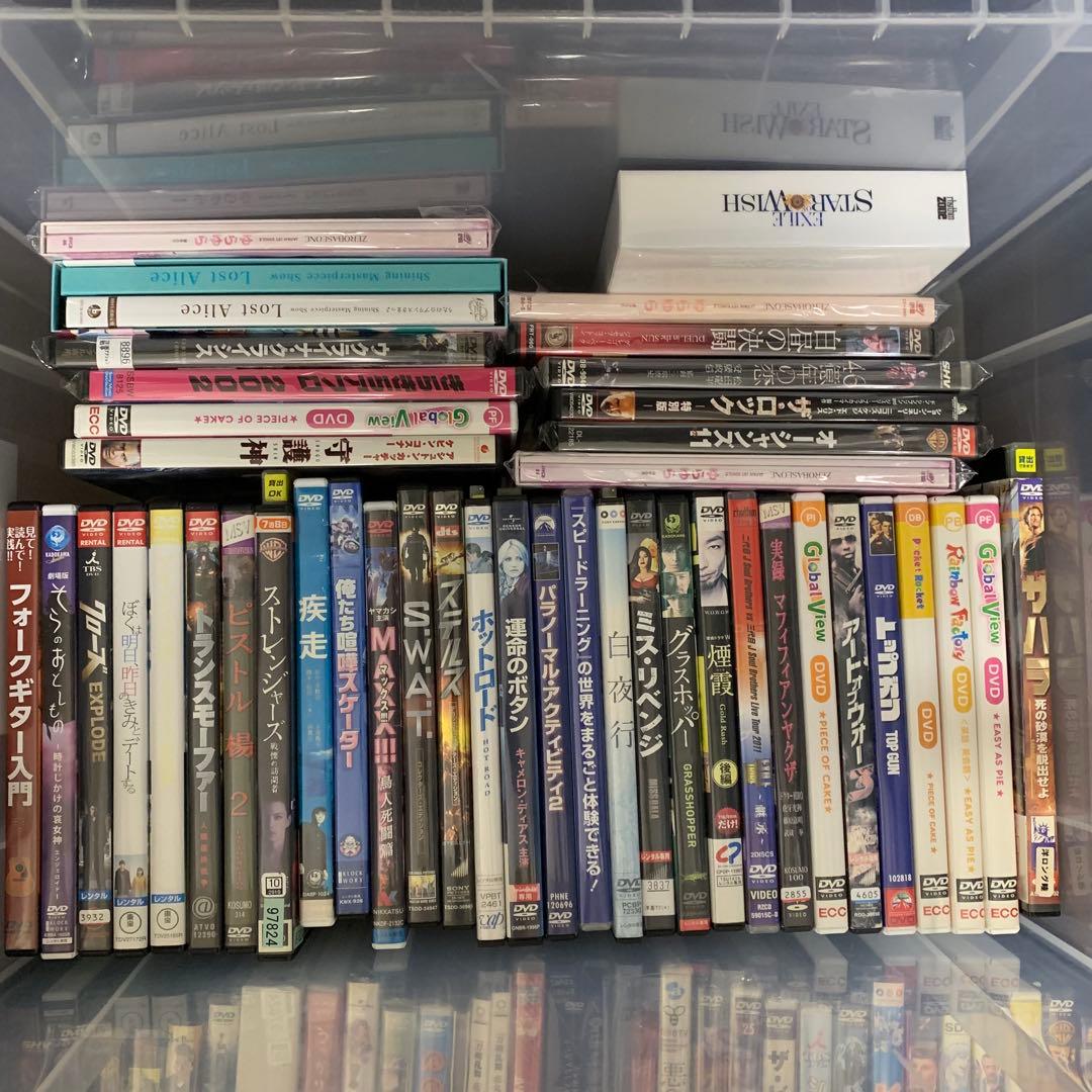 DVD 大量　まとめ売り　洋画　邦画　アニメ　LIVE ライブ　120本セット