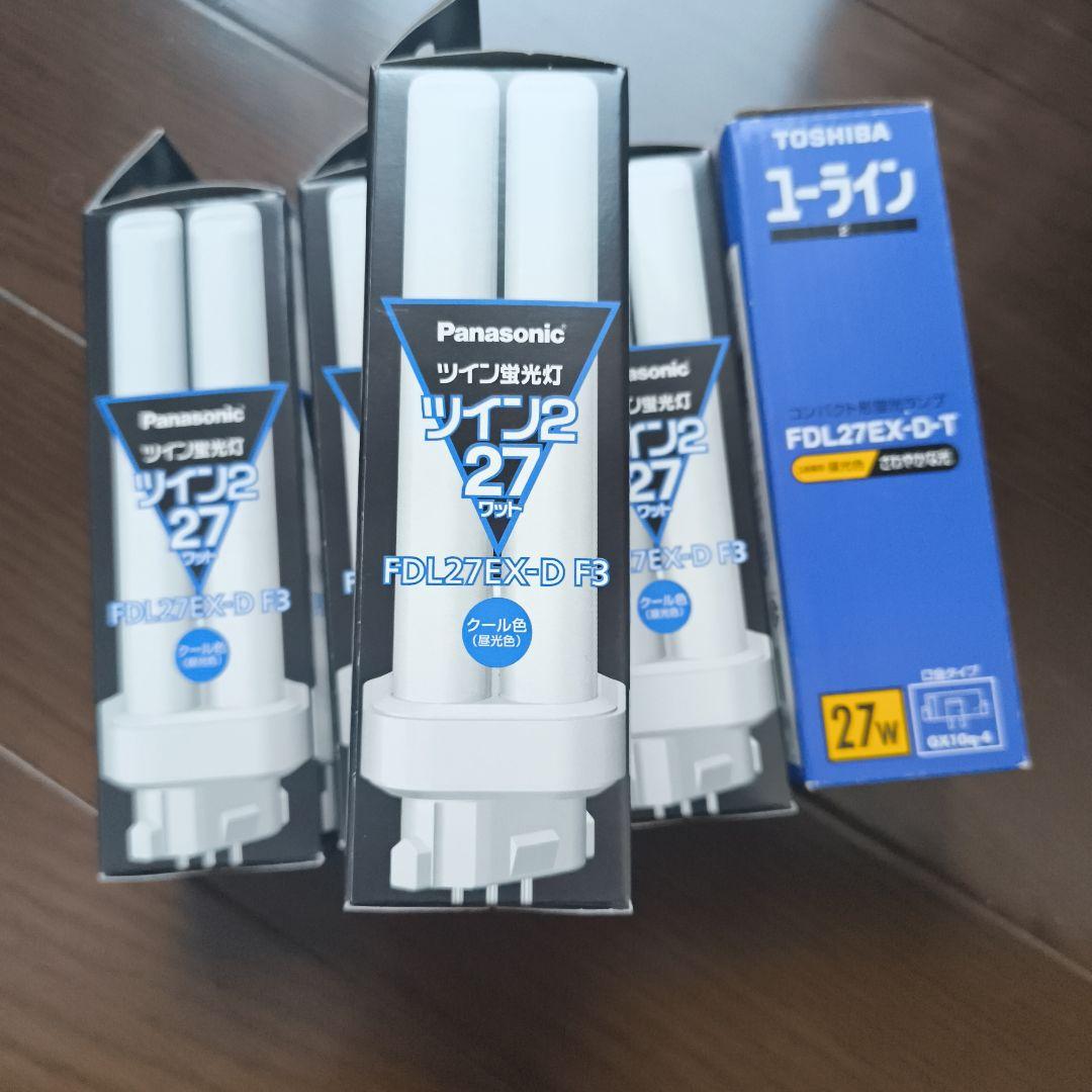 Panasonic ツイン2 FDL27EX-D F3 他未使用新品 計5個