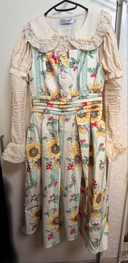 値下げ！FOREST WARDROBE Sサイズロリータ向日葵ブラウスフルセット