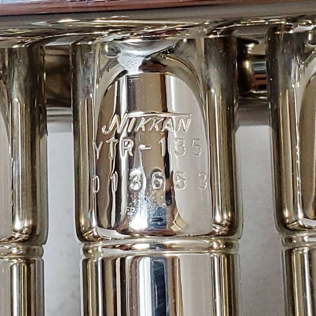 【専門店整備済・極美品】NIKKAN YTR-135 トランペット 動作良好