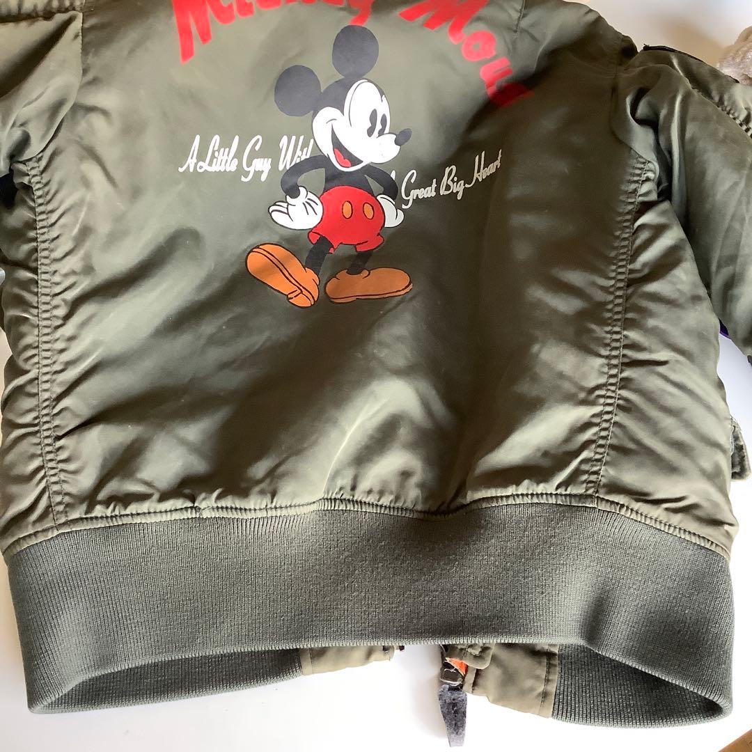 AVIREX × Disney ミッキー MA-1　Sサイズ