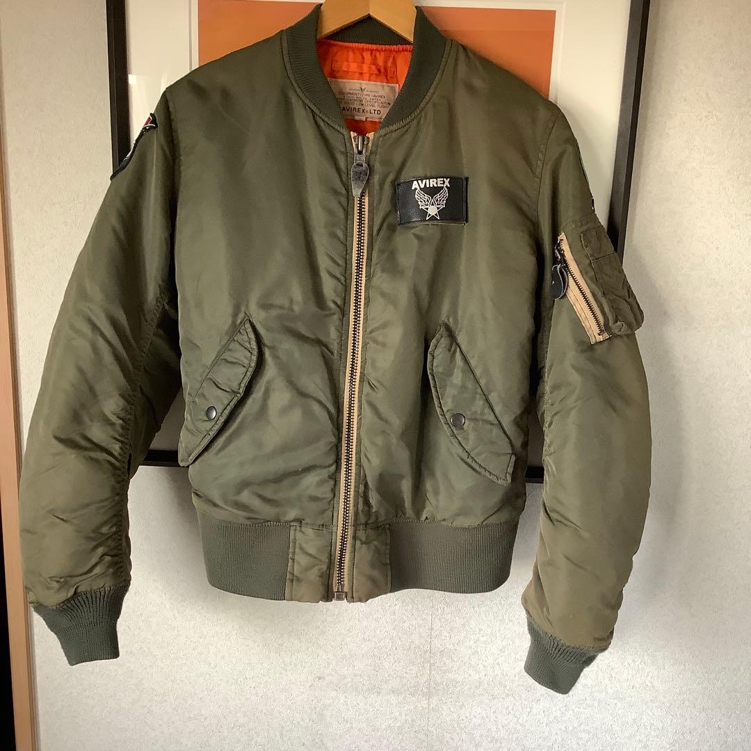 AVIREX × Disney ミッキー MA-1　Sサイズ