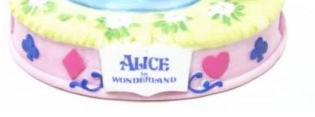 希少！Tokyo Disneyland　不思議の国のアリス陶器製 フィギュア