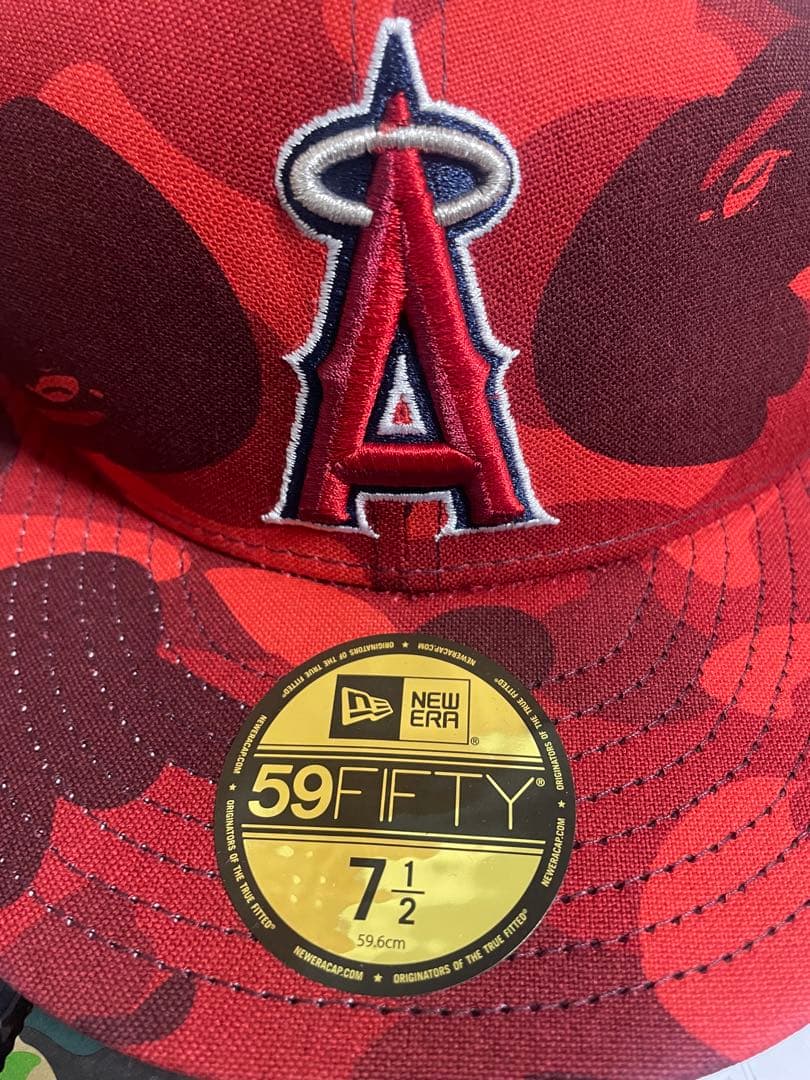 帽子 A BATHING APE x MLB x NEW ERA 7 1/2