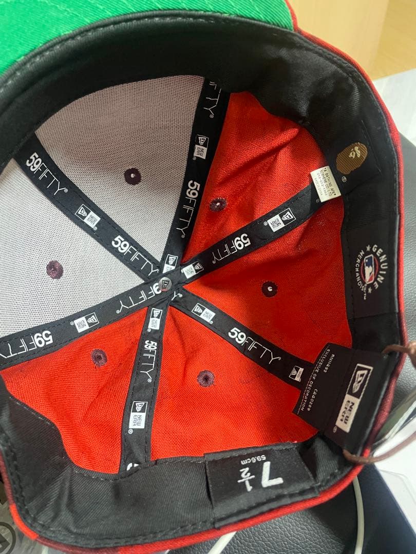 帽子 A BATHING APE x MLB x NEW ERA 7 1/2