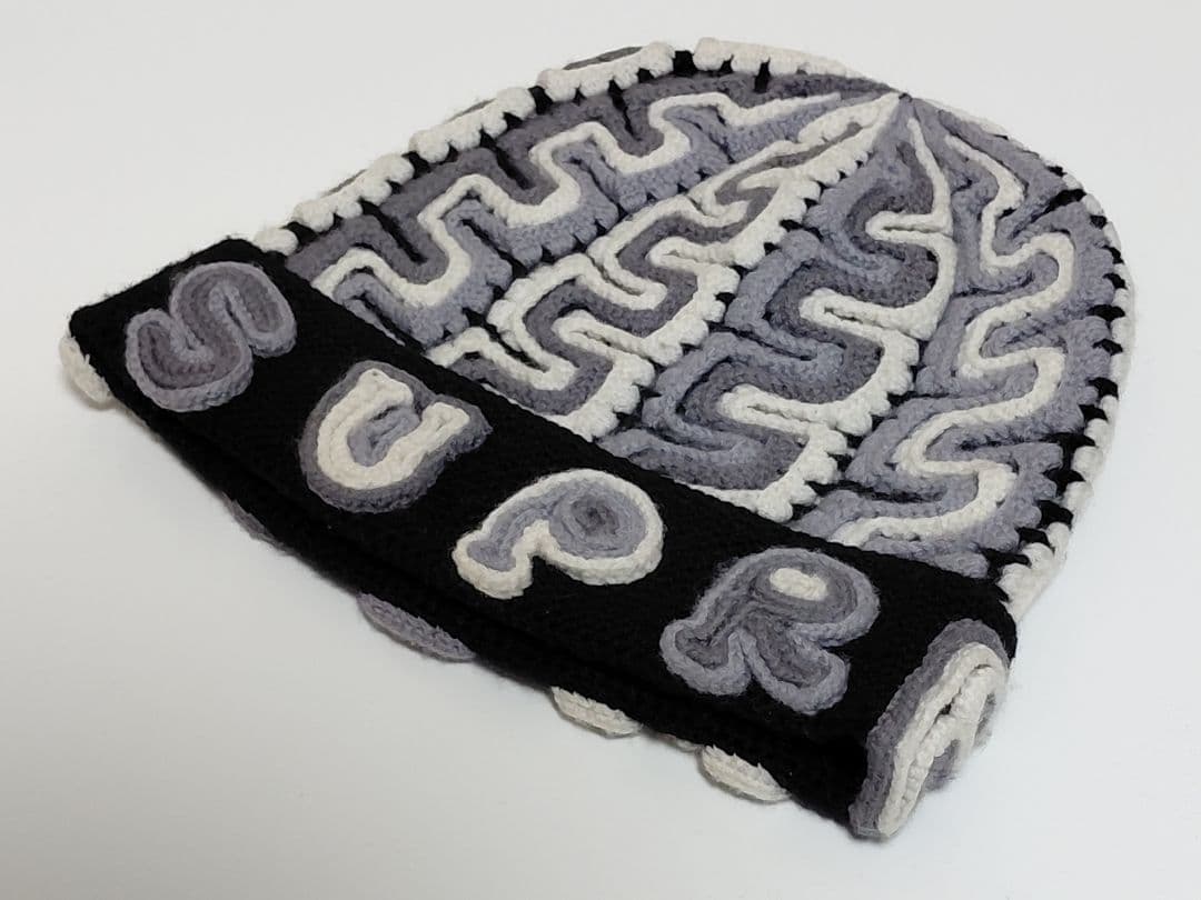 【美品】 Supreme　Yarn Appliqué　Beanie