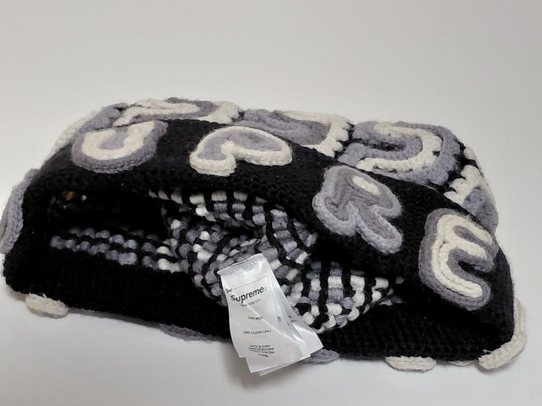 【美品】 Supreme　Yarn Appliqué　Beanie