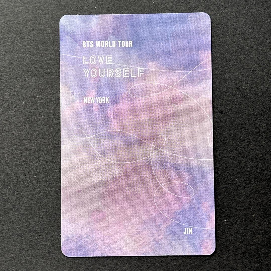 BTS LOVE YOURSELF LYS NEWYORK DVD JIN ジン