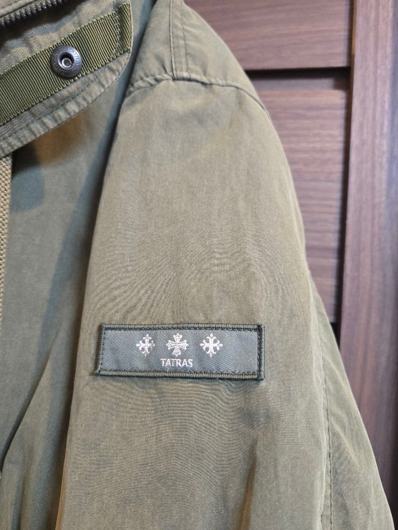 TATRAS オリーブ モッズコート 3way ベスト付　L