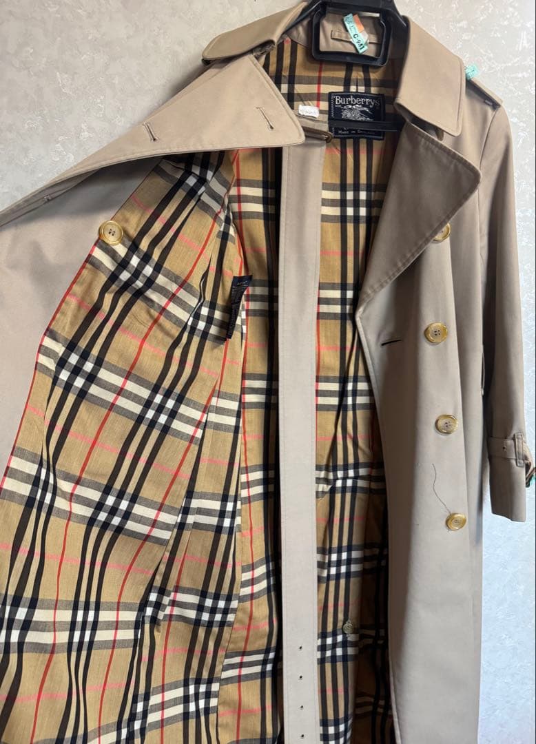 Burberry ベージュ トレンチコート　ヴィンテージ